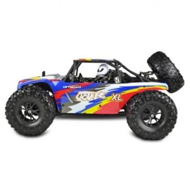 VRX RACING RH1045 1:10 BRUSHLESS RC TRUCK RTR 40KM/H / REAR AXLE DESIGN (RED WITH BLACK)