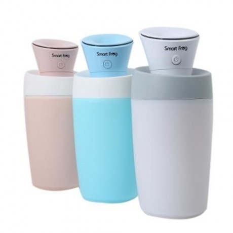 SMART FROG MINI ULTRASONIC COOL MIST USB CAR AIR HUMIDIFIER (PINK)