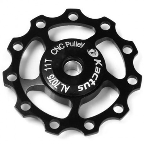 KACTUS GUIDE ROLLER WHEEL REAR DERAILLEUR PULLEY FOR SHIMANO SRAM (BLACK)
