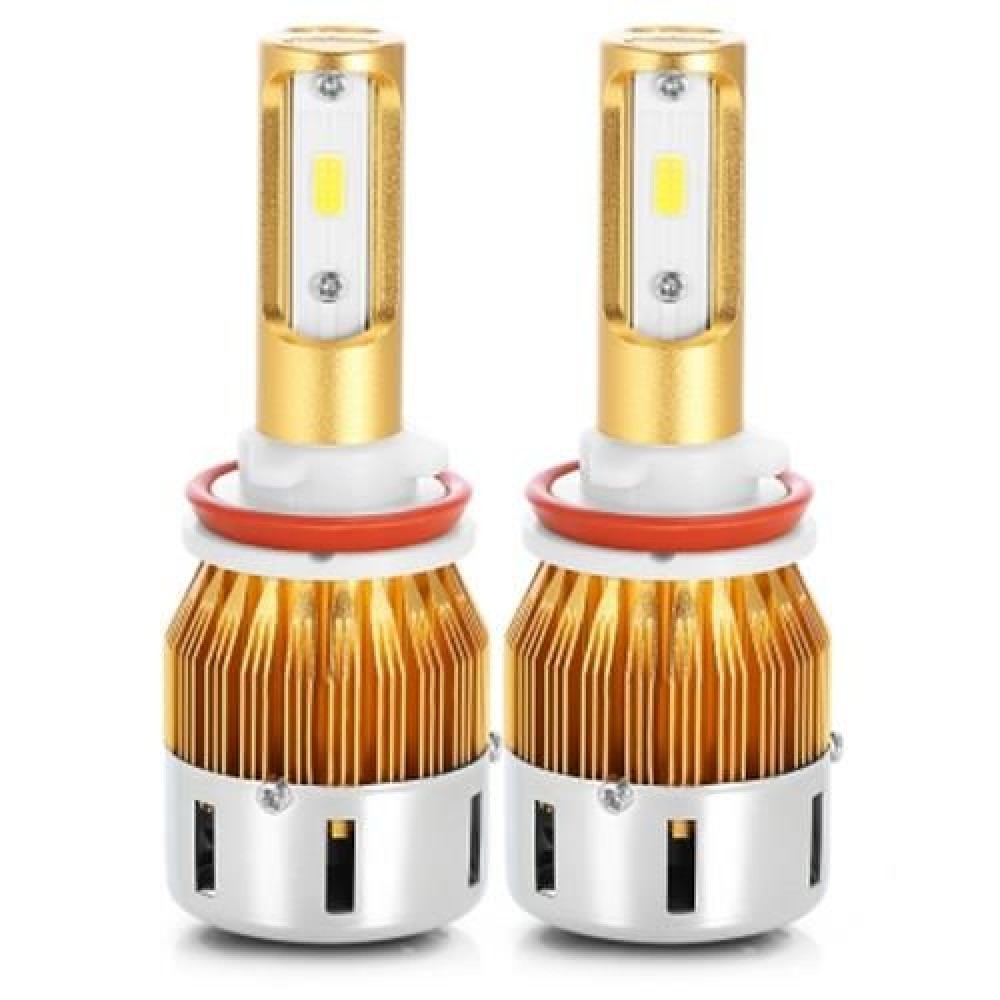TIROL T23906 H11 PAIR OF CAR LED HEADLIGHT