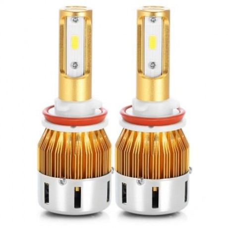TIROL T23906 H11 PAIR OF CAR LED HEADLIGHT