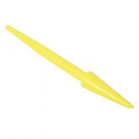 2PCS PLASTIC GARDEN SEEDS TRANSPLANTING PLANTING DIGGING TOOLS (YELLOW)