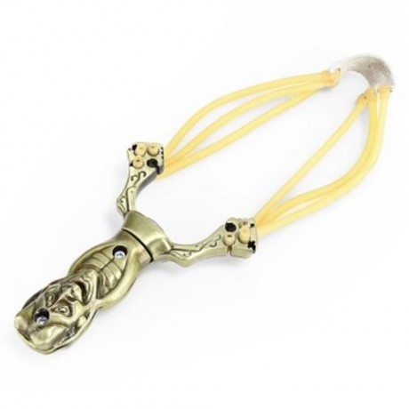 YERENBULUO OUTDOOR HUNTING DEMON SHAPE CATAPULT (GOLDEN)