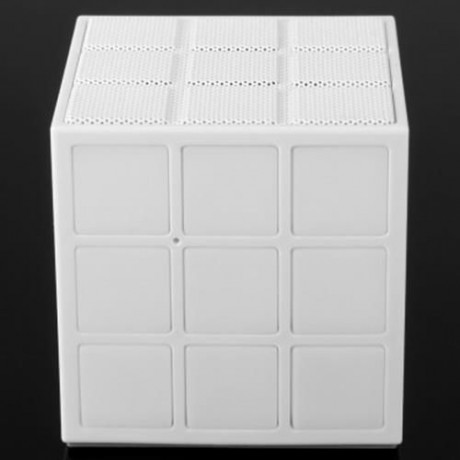 6625 BLUETOOTH 2.1 LED SHINING MUSIC SPEAKER WITH 6 LED LIGHT MODES (WHITE)