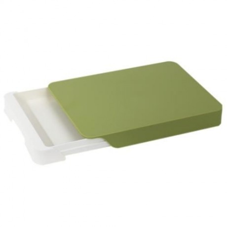 MULTIFUNCTIONAL CUTTING BOARD WITH REMOVABLE DRAWER (GREEN)