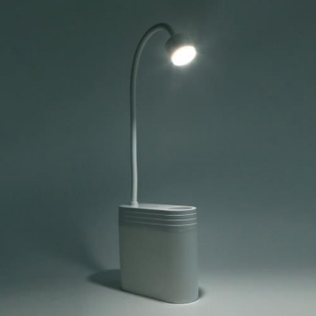 MULTIPURPOSE USB RECHARGEABLE EYE-PROTECTION TABLE LAMP (WHITE)