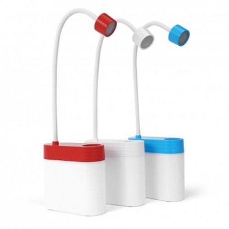 MULTIPURPOSE USB RECHARGEABLE EYE-PROTECTION TABLE LAMP (WHITE)