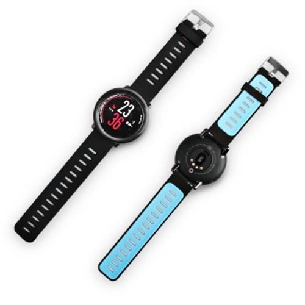 22MM SMART WATCH SILICONE SPORTS WRISTBAND FOR XIAOMI HUAMI AMAZFIT (BLUE)
