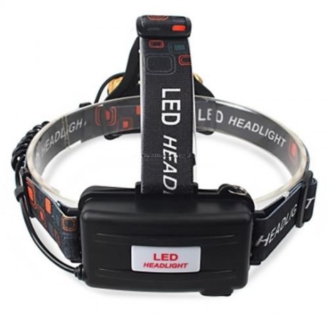 SHENGFEIHUO LED HARD LIGHT ZOOM RECHARGEABLE MINER LIGHT (RED)