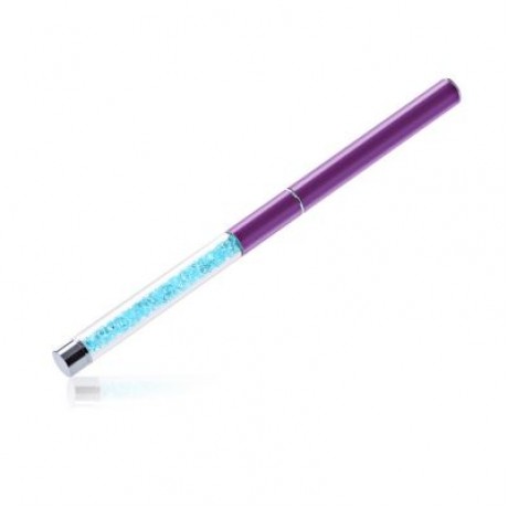 Professional Fan-shaped Exfoliating Manicure Tool Pen (BLUE)