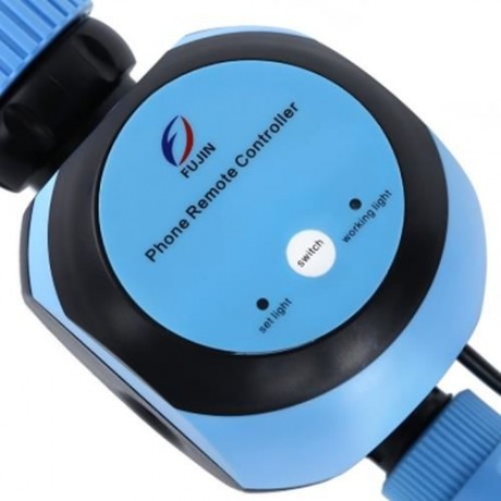 INTELLIGENT PHONE REMOTE GARDEN IRRIGATION CONTROLLER (BLUE AND BLACK)
