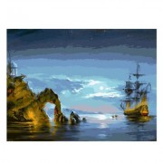 Sea Wonders DIY Digital Oil Hand Painting Wall Decor (COLORMIX)