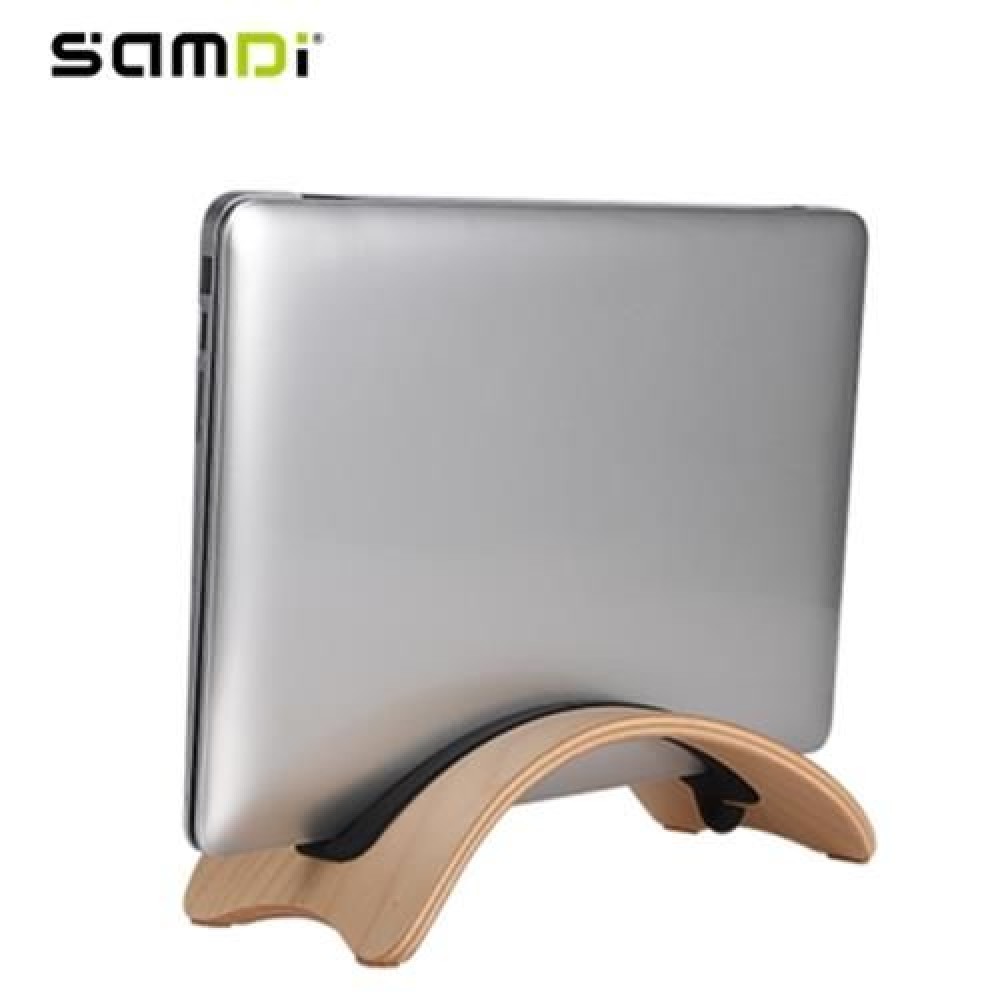 SAMDI WOODEN LAPTOP HOLDER FOR MAC AIR / PRO (IVORY WHITE)