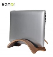 SAMDI WOODEN LAPTOP HOLDER FOR MAC AIR / PRO (WOOD COLOR)