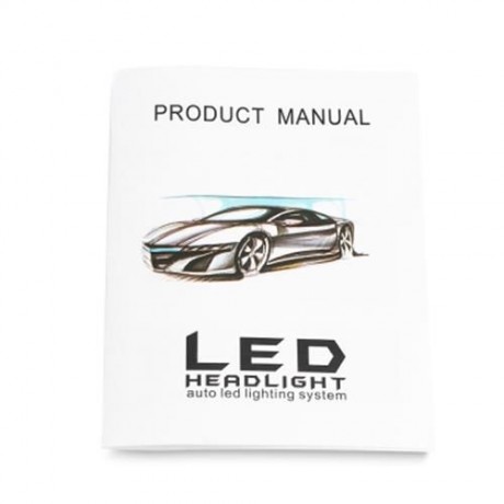 RECTANGLE H7 PAIR OF CAR LED HEADLIGHT