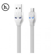 HOCO U14 STEEL TYPE-C CHARGE DATA TRANSFER CABLE 1.2M (WHITE)