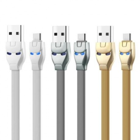 HOCO U14 STEEL TYPE-C CHARGE DATA TRANSFER CABLE 1.2M (WHITE)