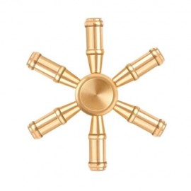 STRESS RELIEF TOY RUDDER SHAPE FINGER GYRO (COPPER COLOR)