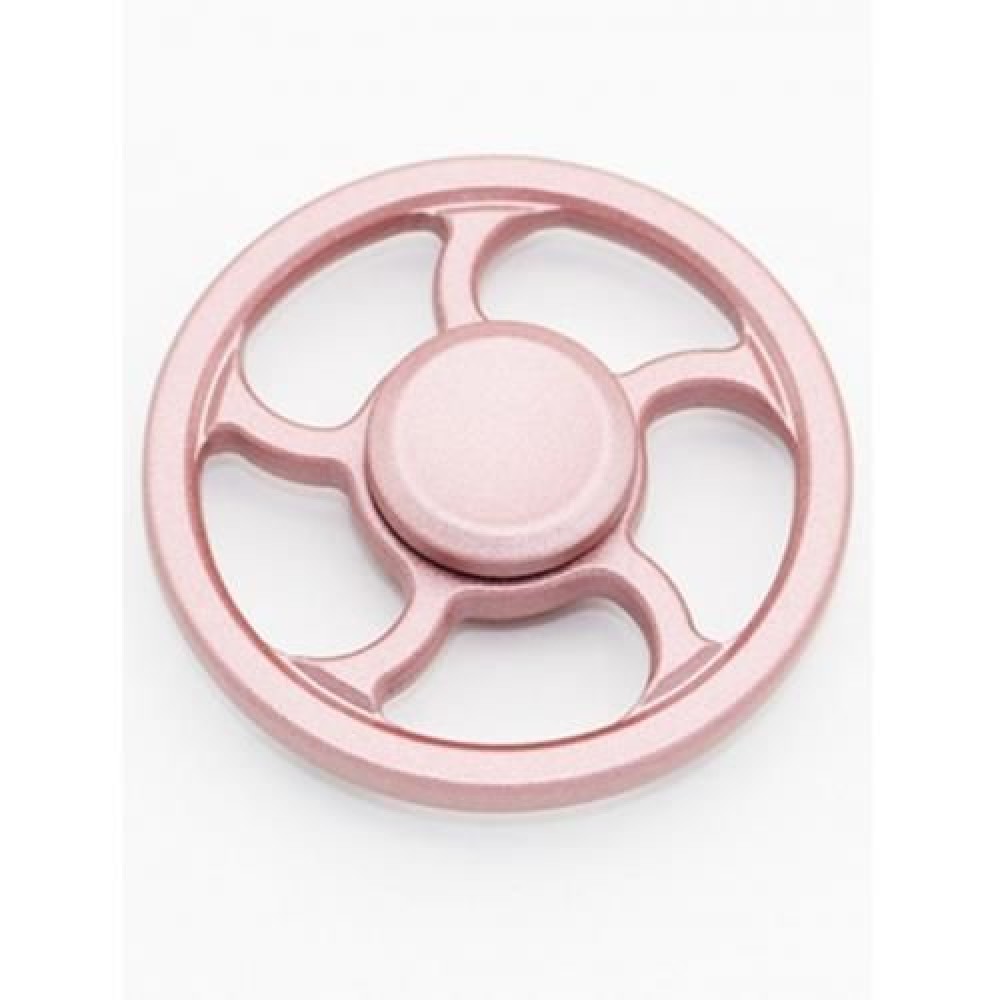 WHEEL FINGERTIP SPINNING TOP FINGER GYRO FOCUS TOY STRESS RELIEVER (PINK)