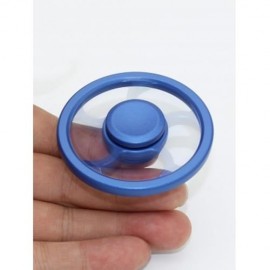 WHEEL FINGERTIP SPINNING TOP FINGER GYRO FOCUS TOY STRESS RELIEVER (BLUE)