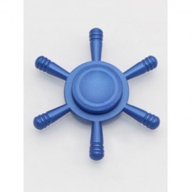 SHIP RUDDER FINGERTIP SPINNING TOP FINGER GYRO FOCUS TOY (BLUE)