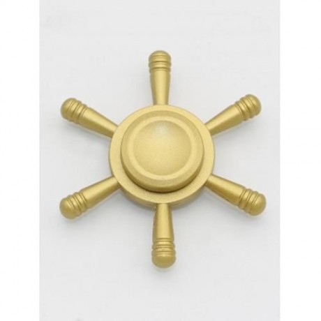 SHIP RUDDER FINGERTIP SPINNING TOP FINGER GYRO FOCUS TOY (GOLDEN)