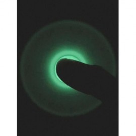 STRESS REDUCER SILICONE SPINNING FINGER GYRO (LAKE BLUE)