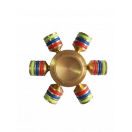 FOCUS TOY RAINBOW FINGER GYRO (MULTI)