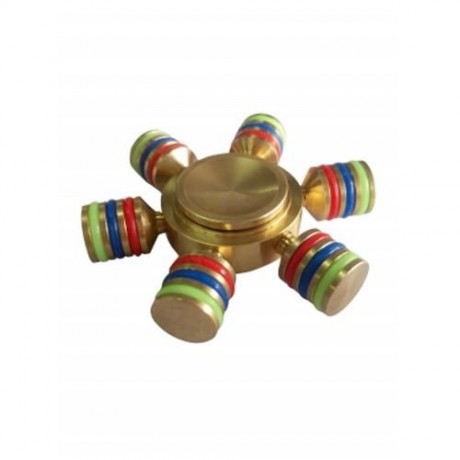 FOCUS TOY RAINBOW FINGER GYRO (MULTI)
