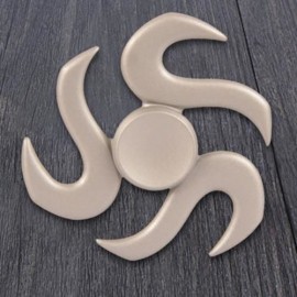 STRESS RELIEF FOCUS TOY METAL FINGER GYRO (APRICOT)