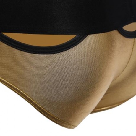 SEXY HOT STAMPING ELASTIC BAND MALE BRIEFS (GOLDEN)