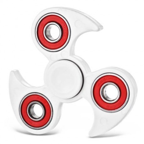FLY-WHEEL GYRO FIDGET SPINNER STRESS RELIEVER PRESSURE REDUCING TOY FOR OFFICE WORKER (WHI