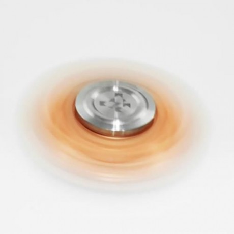 TITANIUM ALLOY GYRO STRESS RELIEVER PRESSURE REDUCING TOY FOR OFFICE WORKER (ROSE GOLD)