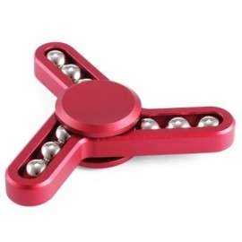 OFFICE WORKER GYRO STRESS RELIEVER PRESSURE REDUCING TOY (RED)