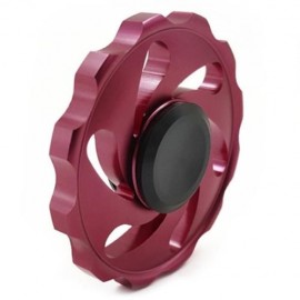 STRESS RELIEF FIDDLE TOY WHEEL FINGER SPINNER (RED)