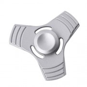THREE-BLADE FINGER SPINNER PRESSURE REDUCING TOY (SILVER)