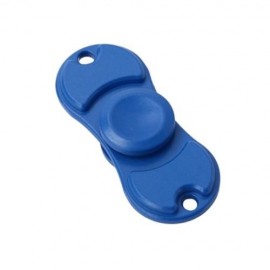 ALLOY MATERIAL HAND SPINNER PRESSURE REDUCING TOY (BLUE)