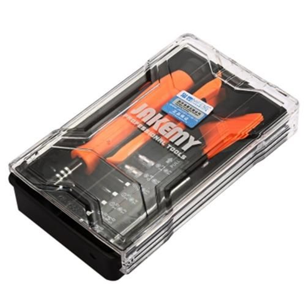 JAKEMY JM - 8156 20 IN 1 SCREW DRIVER HAND TOOL FOR REPAIRING / DISASSEMBLING (DARKSALMON) JAKEMY JM - 8156 20 IN 1 SCREW DRIVER HAND TOOL FOR REPAIRING / DISASSEMBLING (DARKSALMON)