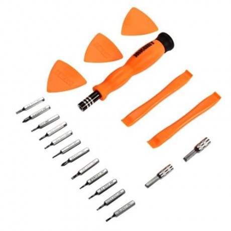 JAKEMY JM - 8156 20 IN 1 SCREW DRIVER HAND TOOL FOR REPAIRING / DISASSEMBLING (DARKSALMON)