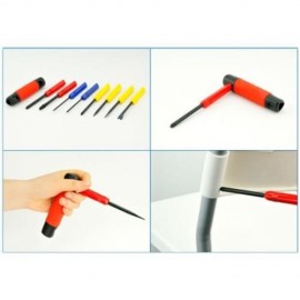 JAKEMY JM-6096 9 IN 1 SCREWDRIVER SET DISASSEMBLED TOOL (COLORMIX)