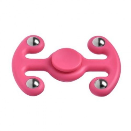NOVELTY HAND SPINNING FINGER TOY FOR ADULTS AND KIDS (PINK)