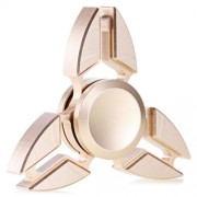 FASHION GYRO STRESS RELIEVER PRESSURE REDUCING TOY FOR OFFICE WORKER (PLATINUM)