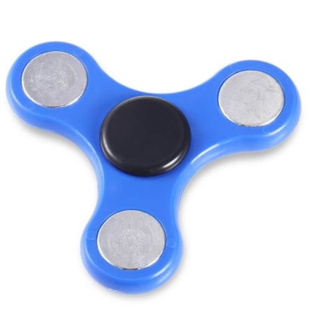 GYRO STRESS RELIEVER PRESSURE REDUCING TOY FOR OFFICE WORKER (BLUE)