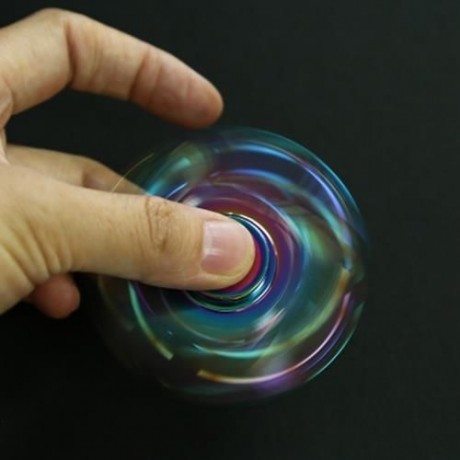 COLORFUL GYRO PRESSURE REDUCING TOY FOR OFFICE WORKER (COLORFUL)