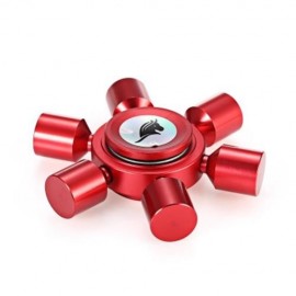 KELIMA ALUMINUM ALLOY ADHD FIDGET SPINNER RUDDER SHAPE STRESS RELIEVER TOY RELAXATION GIFT