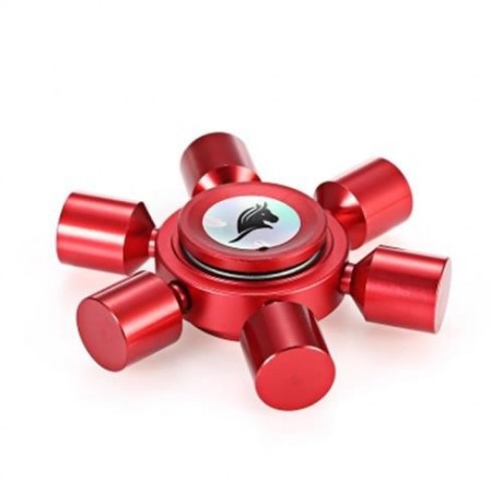 KELIMA ALUMINUM ALLOY ADHD FIDGET SPINNER RUDDER SHAPE STRESS RELIEVER TOY RELAXATION GIFT