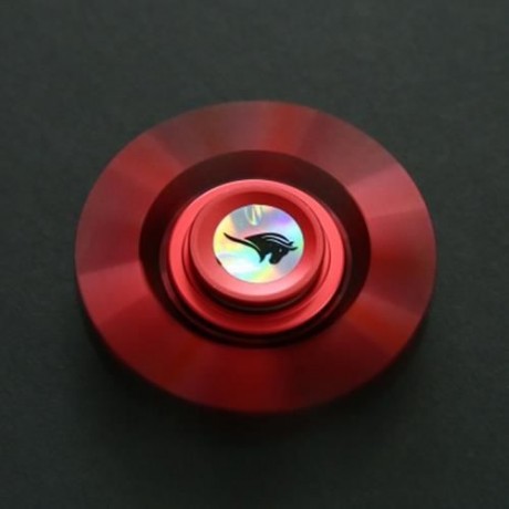 KELIMA ALUMINUM ALLOY ADHD FIDGET SPINNER RUDDER SHAPE STRESS RELIEVER TOY RELAXATION GIFT