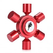 KELIMA ALUMINUM ALLOY ADHD FIDGET SPINNER RUDDER SHAPE STRESS RELIEVER TOY RELAXATION GIFT