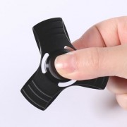 HAND SPINNING FIDGET TOY FINGER GYRO FOR AUTISM (BLACK)