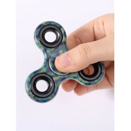 STRESS RELIEF FIDDLE TOY CAMOUFLAGE FINGER SPINNER (CAMOUFLAGE)